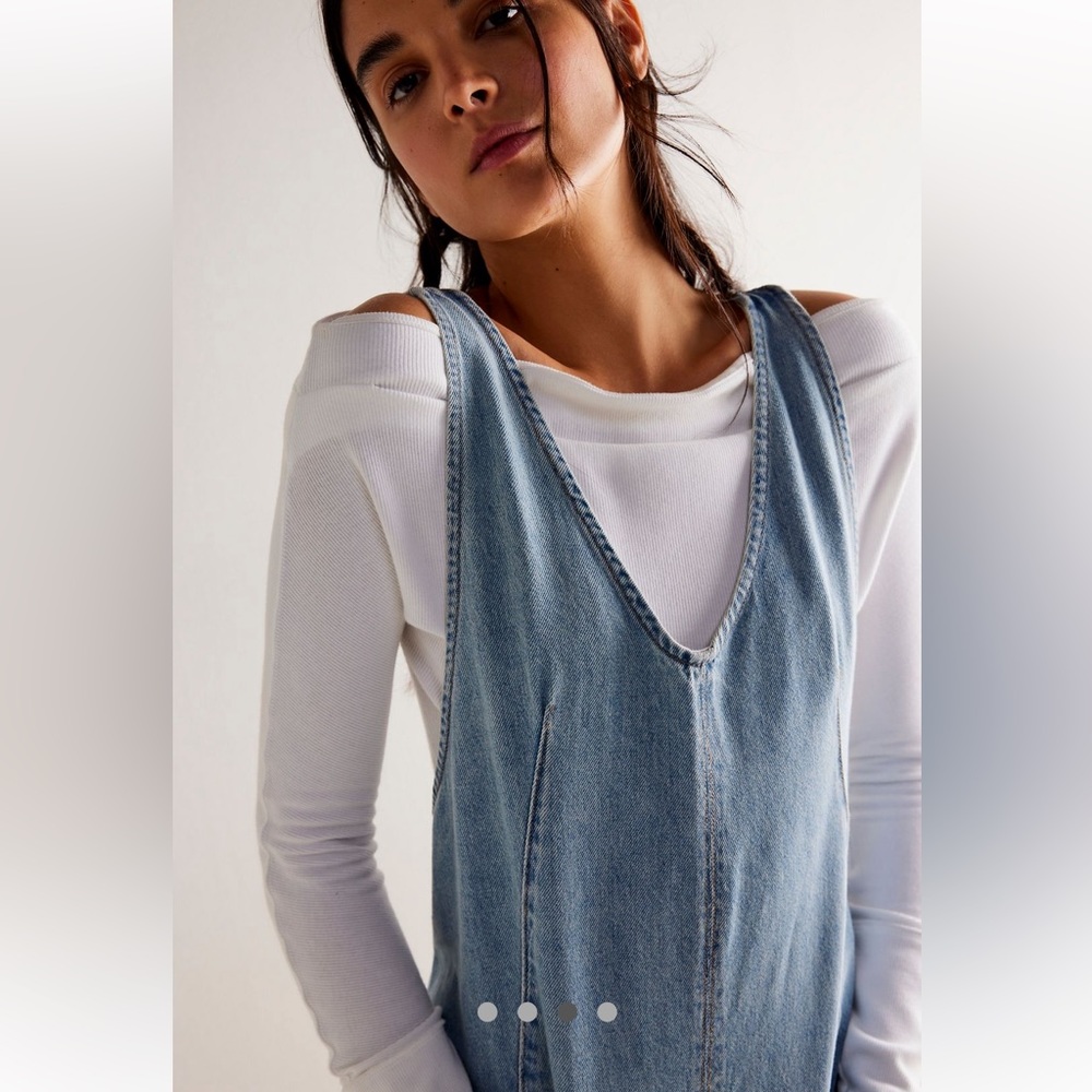 Free People High Roller Shortall - Picture 3 of 10